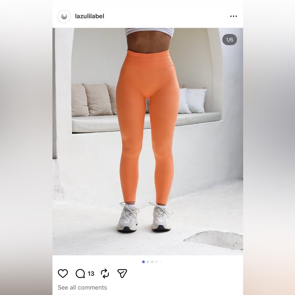 Lazuli label sculpt leggings